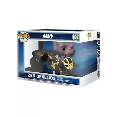 Funko POP! Rides DLX: Zeb Orrelios in the Razor Crest-FK92565