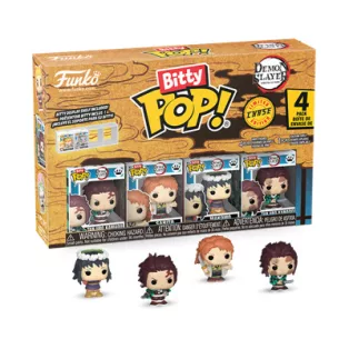 Funko Bitty POP! Demon Slayer - Tanjiro 4pk-FK86952