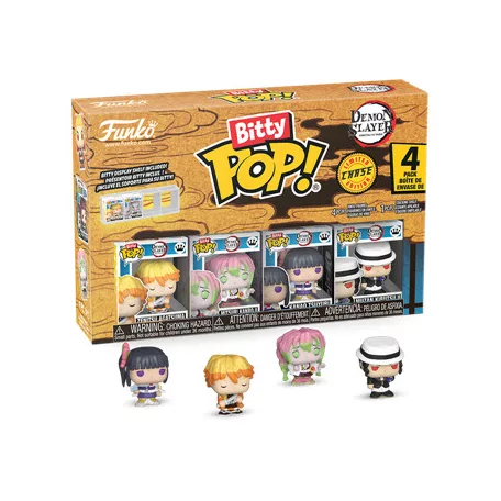 Funko Bitty POP! Demon Slayer - Zenitsu 4pk-FK86949