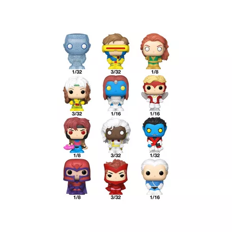 Funko Bitty POP Singles: X-Men - 32PC PDQ-FK91397