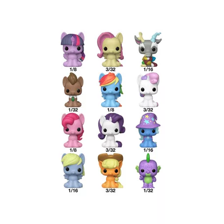 Funko Bitty POP Singles: My Little Pony - 32PC PDQ-FK89587