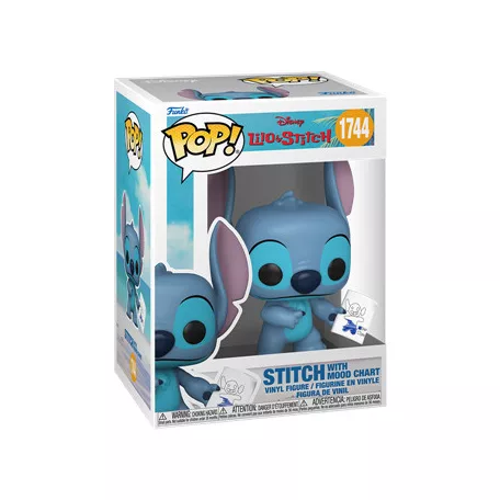 Funko POP! Disney: L&S S4 - Stitch w/Mood Chart w/CH (5+1)-FK90345