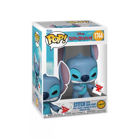 Funko POP! Disney: L&S S4 - Stitch w/Mood Chart w/CH (5+1)-FK90345
