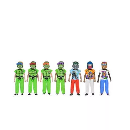 Ben Cooper - TMNT (1987 Cartoon) x Ben Cooper - 6" Clothed Figure - Assortment (14)-NE43180-01