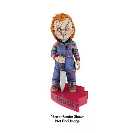Bride of Chucky - Head Knocker - Chucky ﻿(Heart Connect Base)-NE42979-01