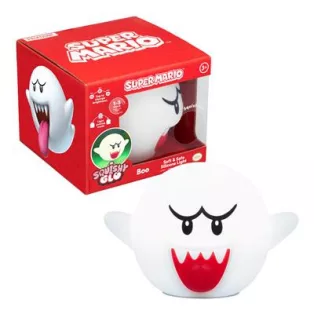 Super Mario Boo SquishyGlo Silicone Light Rechargeable-PP13137NN