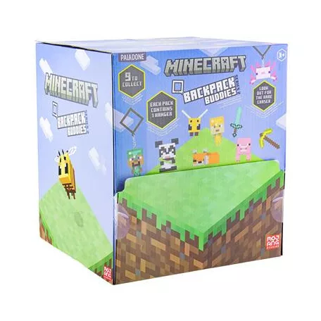 Minecraft Backpack Buddies Series 2 CDU 24pcs-PP10501MCFV3
