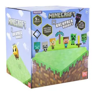 Minecraft Backpack Buddies CDU 24pcs-PP10844MCFV2