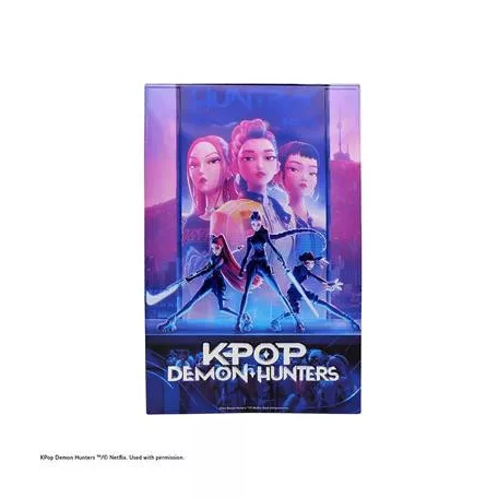 20x30 cm aluminium plate - KPop Demon Hunters-MAP6140