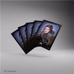 Gamegenic - Star Wars: Unlimited - A Lawless Time - Premium Art Sleeves - Leia Organa-GGS15125ML