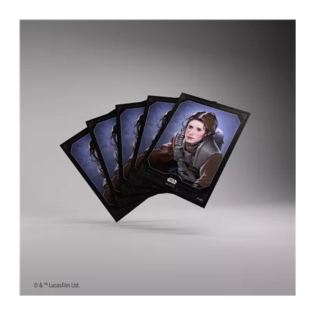 Gamegenic - Star Wars: Unlimited - A Lawless Time - Premium Art Sleeves - Leia Organa-GGS15125ML