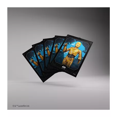 Gamegenic - Star Wars: Unlimited - A Lawless Time - Premium Art Sleeves - C-3PO-GGS15129ML