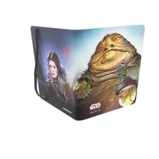 Gamegenic - Star Wars: Unlimited - A Lawless Time - 18-Pocket Album - Leia Organa/Jabba the Hut-GGS32046ML