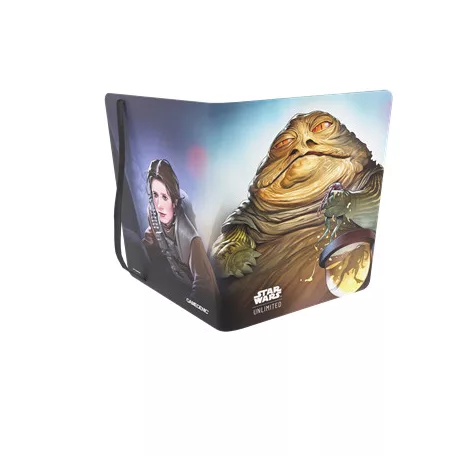 Gamegenic - Star Wars: Unlimited - A Lawless Time - 18-Pocket Album - Leia Organa/Jabba the Hut-GGS32046ML