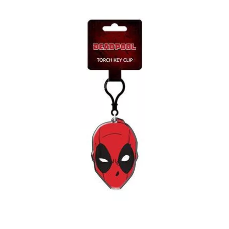 DEADPOOL (FACE) TORCH KEYCLIP-TK2500112