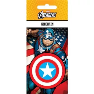 CAPTAIN AMERICA (SHIELD) SPINNER KEYCHAIN-SK2404463
