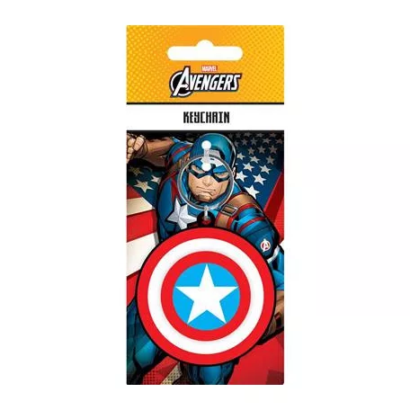 CAPTAIN AMERICA (SHIELD) SPINNER KEYCHAIN-SK2404463