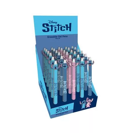 LILO & STITCH (CORE BLUE) ERASABLE INK GEL PENS CDU X30-SR2404989