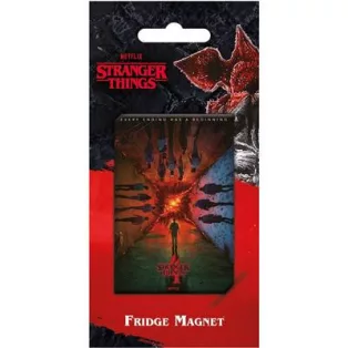 STRANGER THINGS 4 (EVERY ENDING HAS A BEGINNING) FRIDGE MAGNET-MS65145