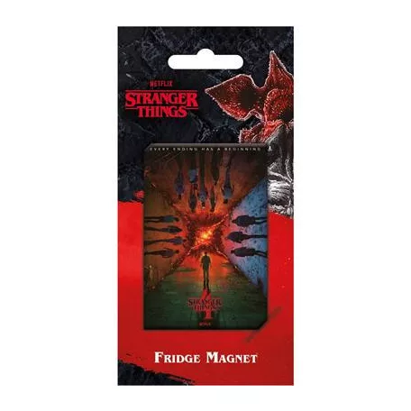 STRANGER THINGS 4 (EVERY ENDING HAS A BEGINNING) FRIDGE MAGNET-MS65145