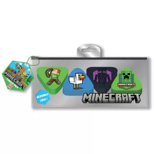 MINECRAFT (CHARACTERS) ERASER SET-SR74686