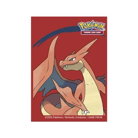 UP - Mega Charizard Y 65ct Deck Protector Sleeves for the Pokémon Trading Card Game-16731