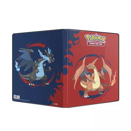 UP - Mega Charizard X and Mega Charizard Y 9-Pocket Portfolio for the Pokémon Trading Card Game-16735