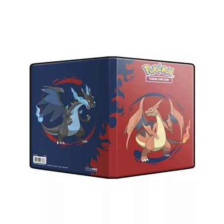 UP - Mega Charizard X and Mega Charizard Y 4-Pocket Portfolio for the Pokémon Trading Card Game-16736