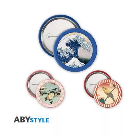 HOKUSAI - Badge Pack - Collection-ABYACC608