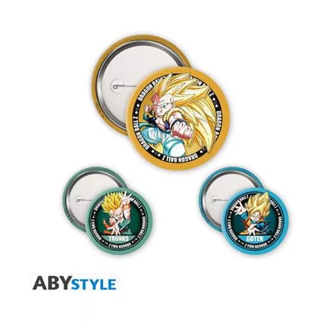 DRAGON BALL - Badge Pack - DBZ/Trunks, Goten & Gotrunks-ABYACC602