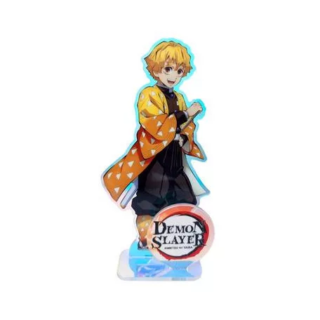 Demon Slayer - Holographic Acrylic Figure - Zenitsu - 15cm-SAK70281