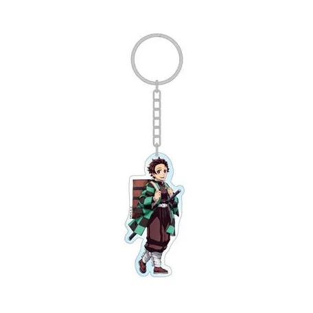 Demon Slayer - Holographic Acrylic Keychain - Tanjiro - 7,5cm-DSL-KC-02976