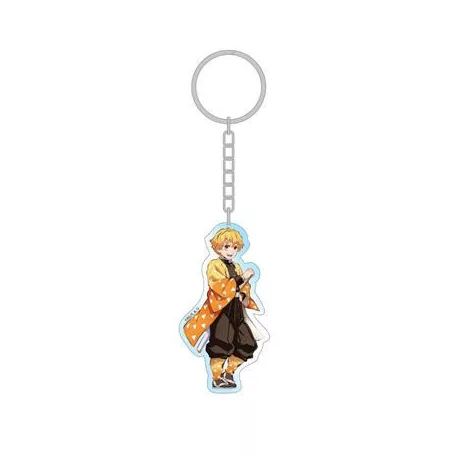 Demon Slayer - Holographic Acrylic Keychain - Zenitsu - 7cm-DSL-KC-02990