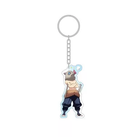Demon Slayer - Holographic Acrylic Keychain - Inosuke - 7,5cm-SAK70300