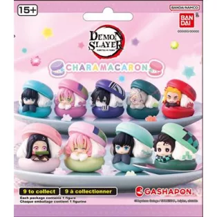 Gashapon Blind packs - DEMON SLAYER CHARA MACARON (24 pcs)-VE90765
