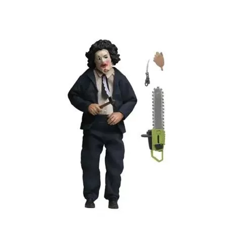 Texas Chainsaw Massacre - 8” Clothed Figure - Leatherface with Pretty Woman Mask in Window Box-NE41591-01