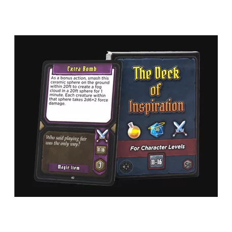 Deck of Inspiration: Lvl 17-20 - EN-QNC1004