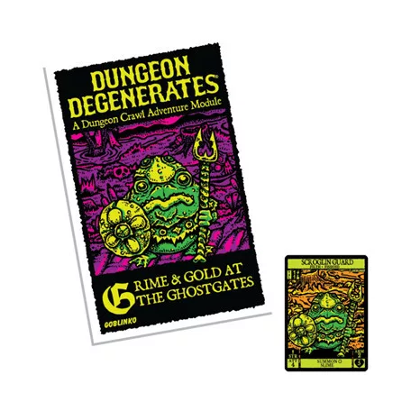 Dungeon Degenerates: Choose or Lose 1 - Grime & Gold at the Ghostgate - EN-GOBDD020
