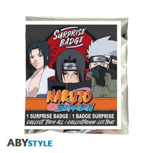 NARUTO SHIPPUDEN - Surprise bag - Badge 50mm - CDU of 26-ABYACC610