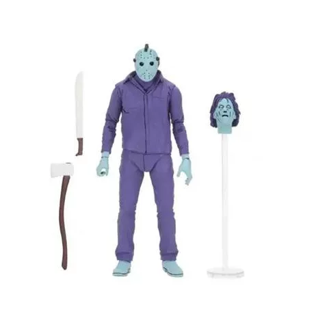 Friday the 13th - 7" Scale Figure - Jason (Classic Video Game Appearance w/ Theme Music)-NE39715-01