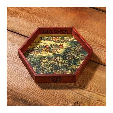 The Witcher Wooden Dice Tray-WAWDT01