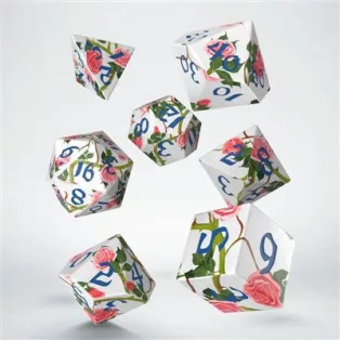 Full Art Dice Set: Roses-SWSPROSE