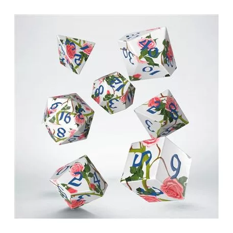 Full Art Dice Set: Roses-SWSPROSE