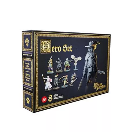 The Cats of Mont Saint Michel Hero Miniatures Set - DE-DPU-COMSM105M