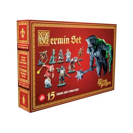 The Cats of Mont Saint Michel Vermin Miniatures Set - DE-DPU-COMSM106M