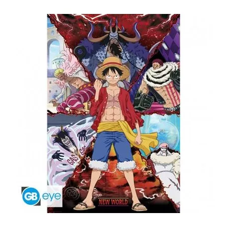 ONE PIECE - Poster Maxi 91.5x61 - Luffy vs New World-GBYDCO637