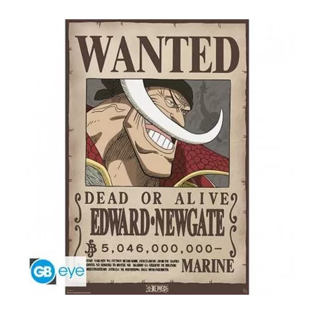 ONE PIECE - Poster Maxi 91.5x61 - Wanted Whitebeard-GBYDCO596