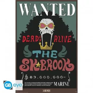 ONE PIECE - Poster Maxi 91.5x61 - Wanted Brook-GBYDCO558