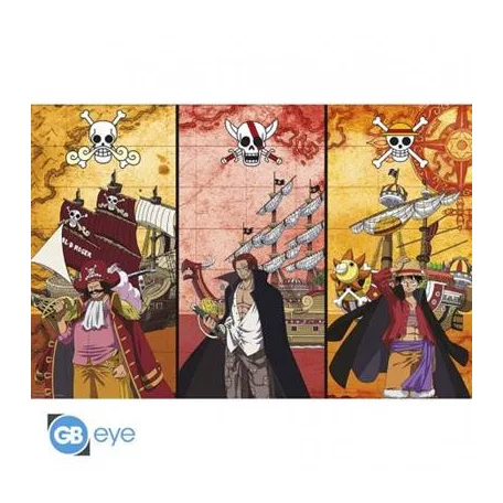 ONE PIECE - Poster Maxi 91.5x61 - Captains & Boats-GBYDCO490
