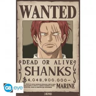 ONE PIECE - Poster Maxi 91.5x61 - Wanted Shanks-GBYDCO482